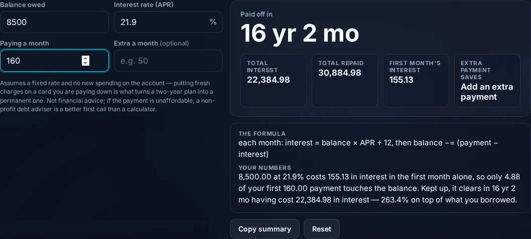 Snowball versus avalanche debt payoff comparison.